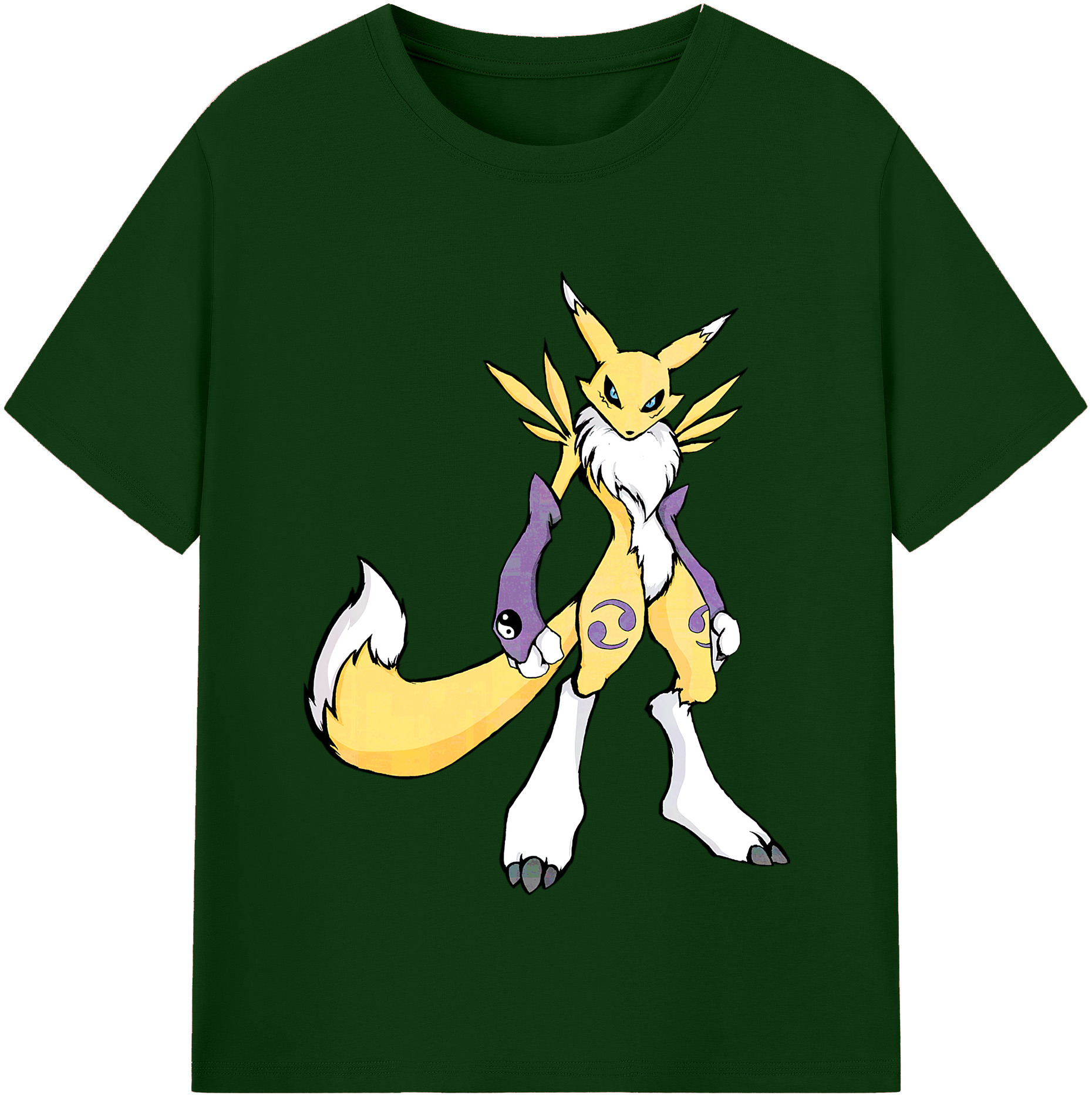 （画像用） Digimon デジタルモンスター/デジモン 綿100％半袖Tシャツ（フロントプリント）